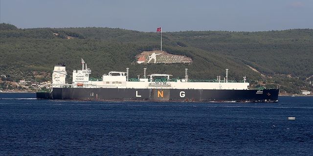Cezayir'den yola çıkan LNG gemisi 19 Mart'ta Türkiye'ye ulaşacak
