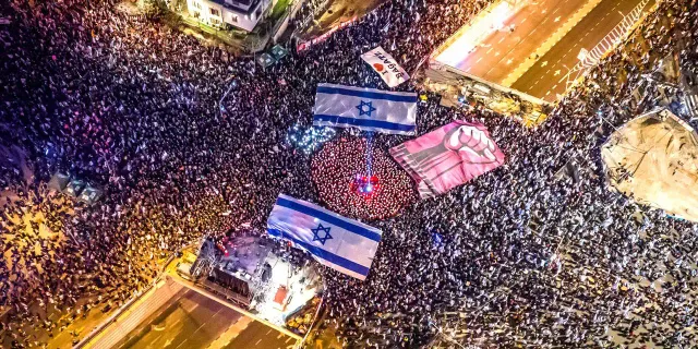 Yahudiler, Netanyahu hükümetinin yargı düzenlemesine karşı hala sokaklarda