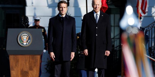 Macron, Biden'a Çin ziyaretinin 'hesabını' verdi