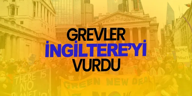 İngiltere'de ekonomiyi grevler vurdu: Şubatta büyüme gösteremedi