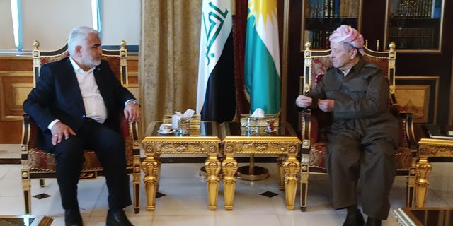 HÜDA PAR Genel Başkanı Yapıcıoğlu Barzani’yi ziyaret etti