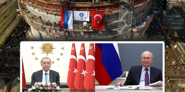 Akkuyu Nükleer Santraline ilk yakıt töreni: Erdoğan ile Putin canlı yayında konuştu