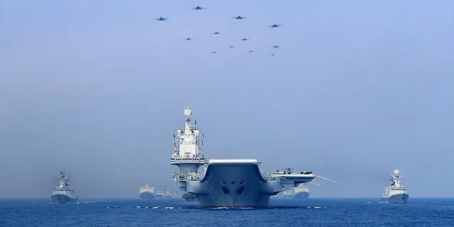 Çin savaş uçakları Tayvan Boğazı'nda