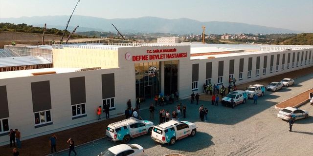“Boş araziye beton döküyorlar” demişlerdi: Defne Devlet Hastanesi açılıyor!