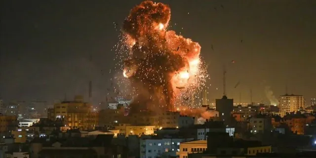 Ateşkesin ilk 24 saatinde işgalci Yahudilerden Gazze'ye saldırı