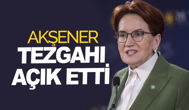 Meral Akşener suçu Erdoğan'a atarak hadisenin tezgah olduğunu açık etti