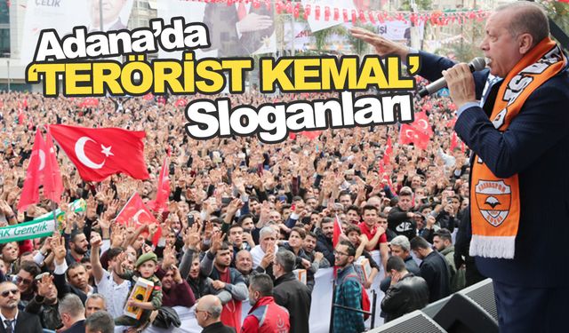Erdoğan’ın Adana mitinginde Halk Kılıçdaroğlu’na tepki gösterdi