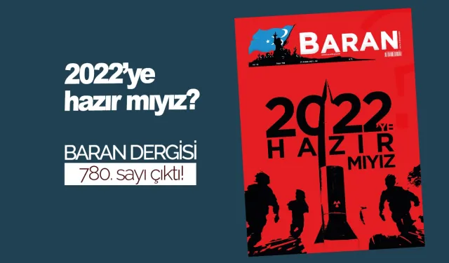 Baran Dergisi 780. sayı çıktı