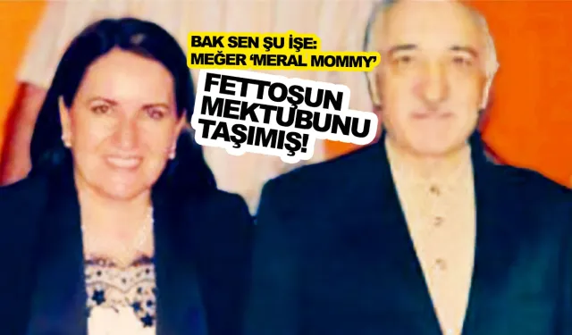 Eski Bakan açıkladı: Akşener, Fetullah Gülen'in mektubunu getirdi!