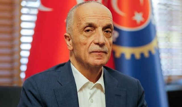 TÜRK-İŞ Genel Başkanı Atalay'dan asgari ücret açıklaması
