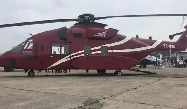 TUSAŞ T925 Genel Maksat Helikopteri ilk kez sergilendi