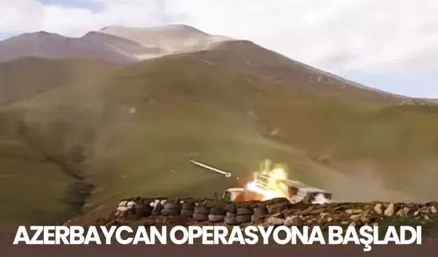 Azerbaycan Karabağ'da operasyona başladı: Hava sahası Ermenistan'a kapatıldı