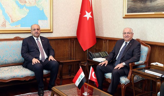Bakan Güler, Iraklı mevkidaşı Abbas ile görüştü