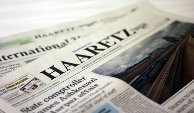 İsrail hükümetinden "Haaretz" gazetesine yaptırım