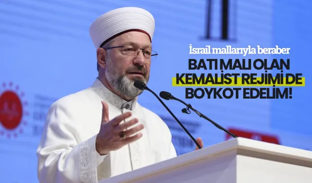 Diyanet'ten İsrail ürünleri için boykot çağrısı