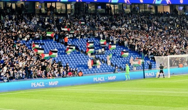 İspanyollar kadar olamadık: Real Sociedad taraftarından Filistin'e destek