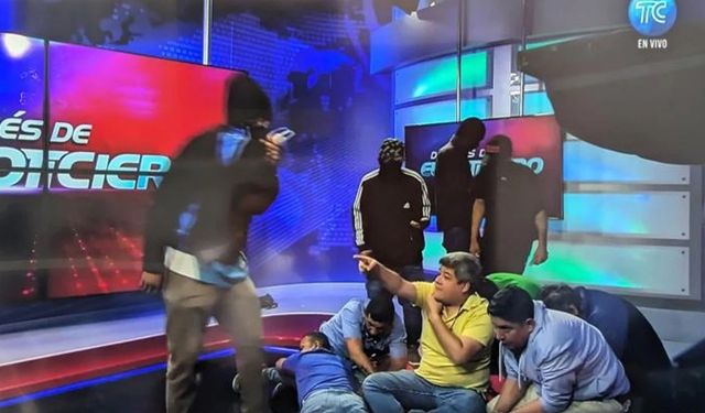 Ekvador'da çeteler TV kanalı ve üniversiteyi bastı: Hükümet'ten OHAL kararı