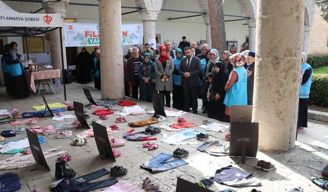 Gazi Gazzeliler için "Sessiz ayakkabı eylemi"