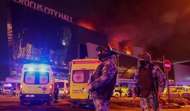 Rusya'da konser salonuna saldırı: 133 ölü