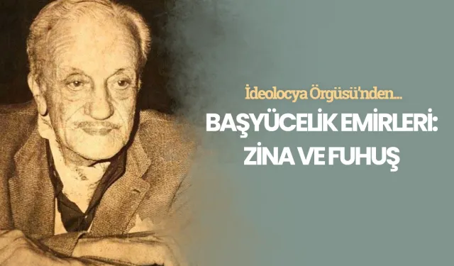 Başyücelik emirleri: Zina ve fuhuş