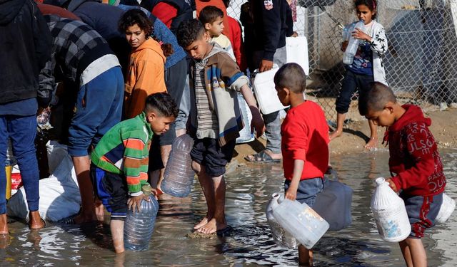 Gazze'deki suların yüzde 90'ı tehlike altında