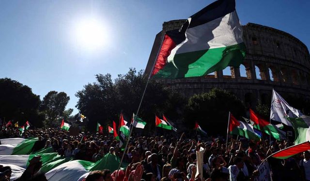Gazze, Roma’yı değiştiriyor: İtalyan İntifadası!