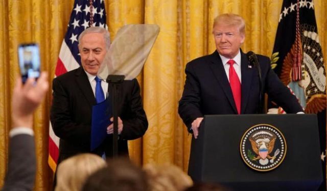 Trump, sadece İsrail'in Batı Şeria'yı ilhakını erteliyor