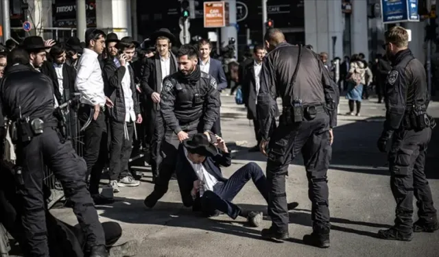 İsrail içeriden sarsılıyor: Zorunlu askerlik protestosunda 8 gözaltı