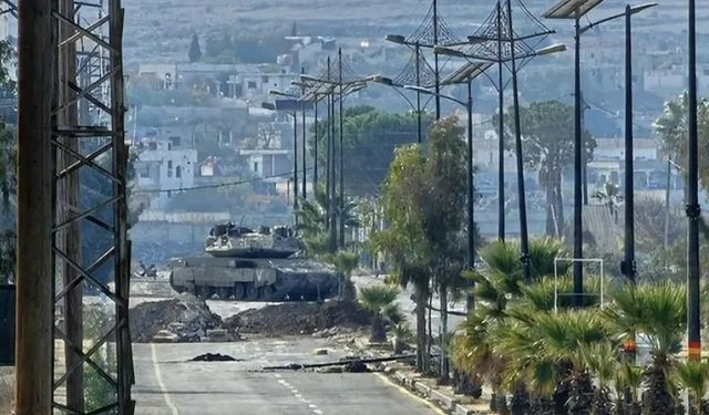 Terörist İsrail, Suriye’nin güneyine ilerliyor