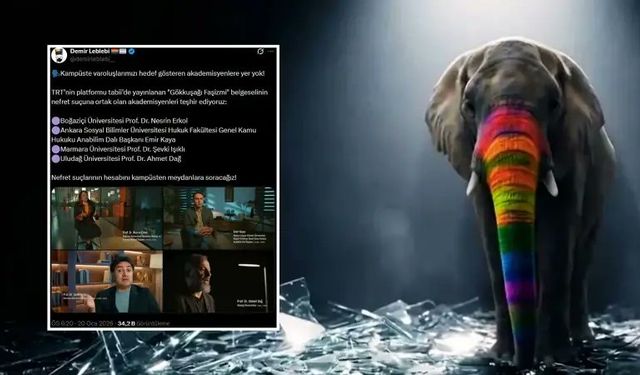 Gökkuşağı faşistleri kendini ifşa etti: Akademisyenleri tehdite cüretlendiler