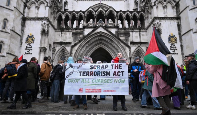 Palestine Action için "terör örgütü" kararı durduruldu