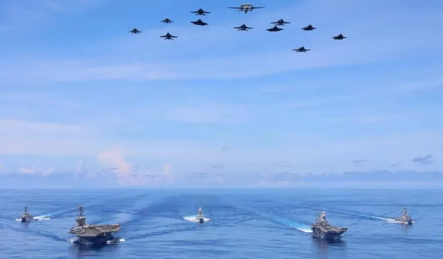 CENTCOM üslerine 300'den fazla jet ve askeri uçak konuşlandırıldı