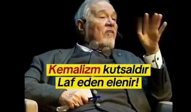 "Kemalizm kutsaldır" diyen İlber Ortaylı'yı Fatih Camii'ne değil, Anıtkabir'e gömün!