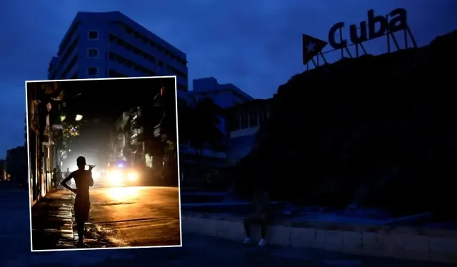 Küba'da halkın yüzde 68'i elektriksiz durumda