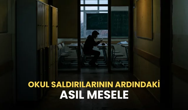 Okul saldırılarının ardındaki asıl mesele