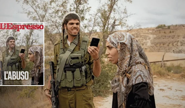 İtalyan dergisinin kapağındaki Filistinli avukat, terörist İsrail’in saldırılarını anlattı