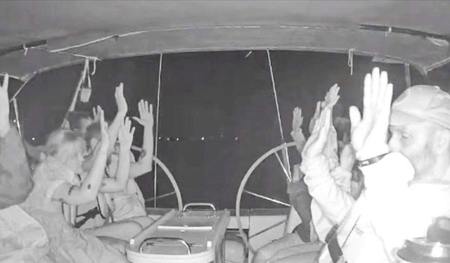 Terörist İsrail'den Sumud Filosu'na saldırı