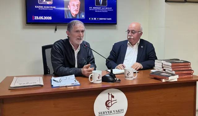 Server Vakfı’nda “Necip Fazıl’ın Eserlerinde Hadis” konuşuldu