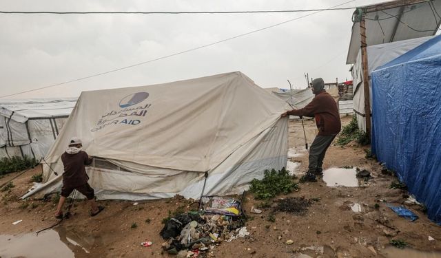 İşgalin enkaza çevirdiği Gazze'de yeni bir felaket