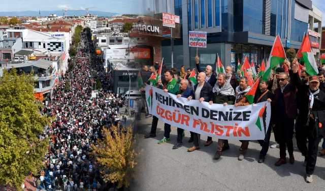 Filistin Konvoyu Sakarya'da
