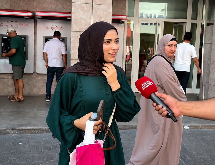 Filistinli kızdan Kemalist'e tokat gibi cevap