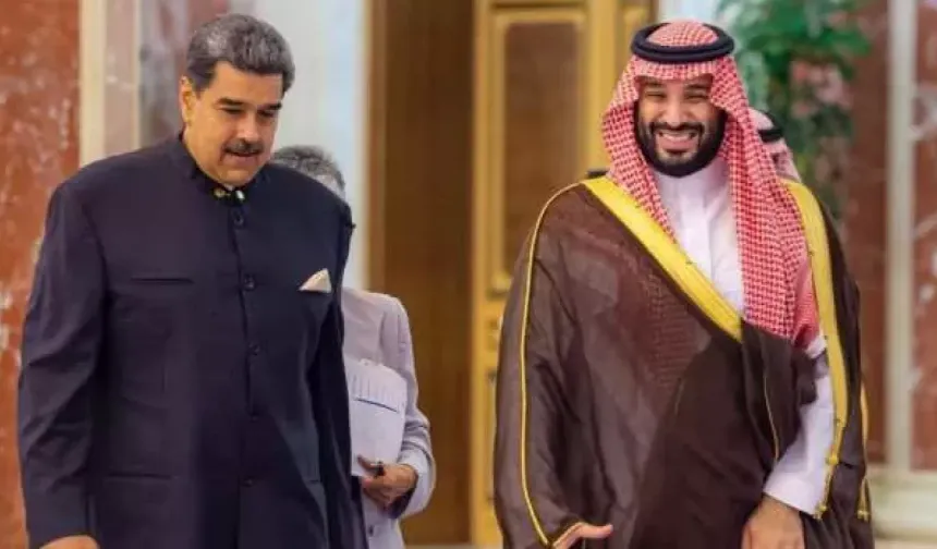 Maduro, Suudi Arabistan Veliaht Prensi Bin Selman ile görüştü