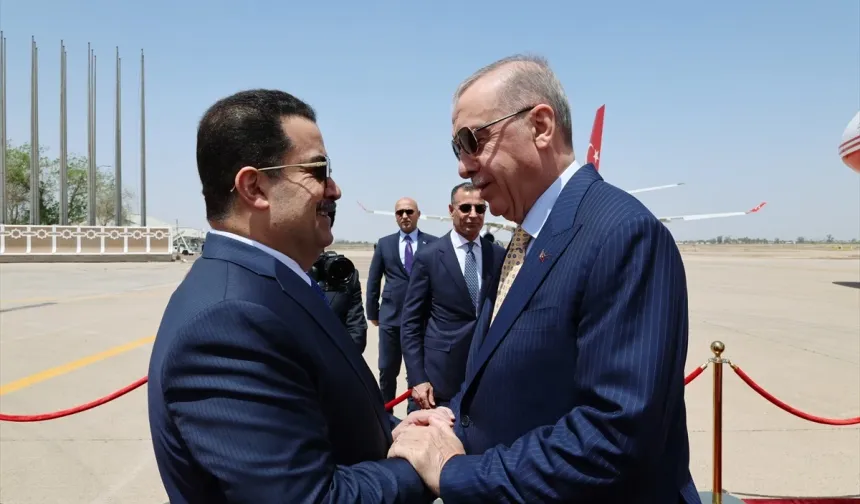 Erdoğan'dan Irak ziyareti! İki ülke arasında anlaşmalar imzalanacak