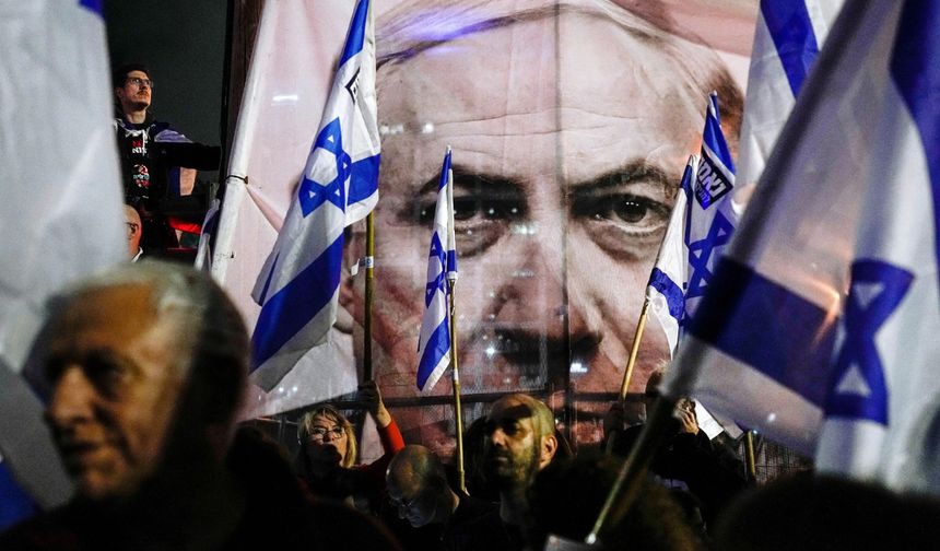 İsrailli esir yakınları Meclis’e yürüdü: “Netanyahu istifa!”