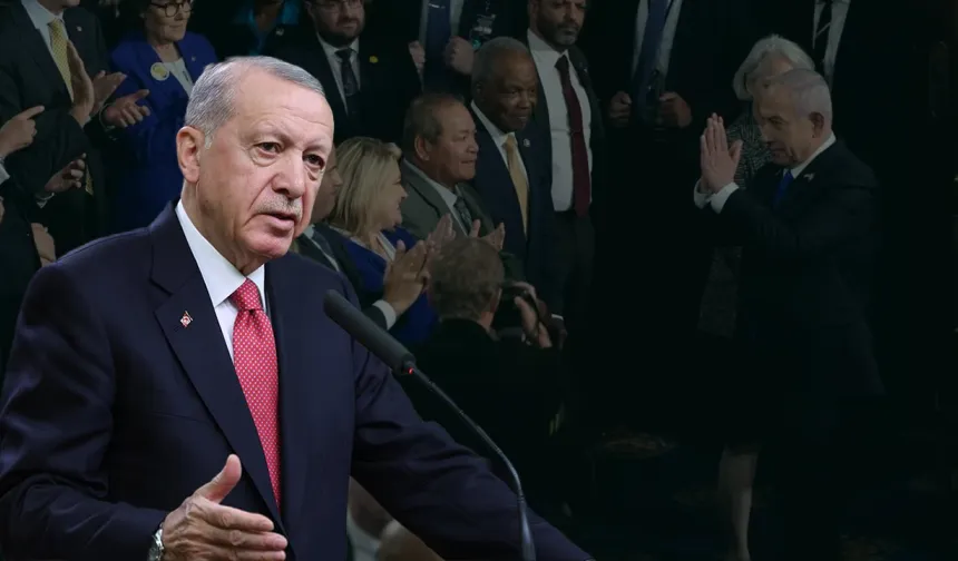 Erdoğan: ABD'de soykırımcı bir katil alkışlandı