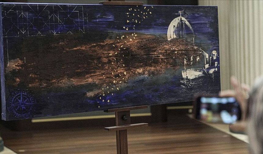 Filistin temalı "Umudun Tezahürü" resim sergisi açıldı