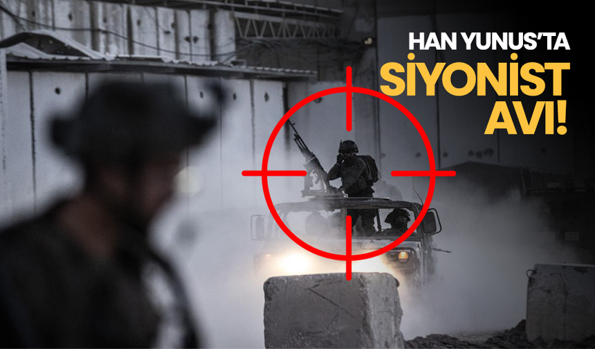 Han Yunus'ta siyonist avı