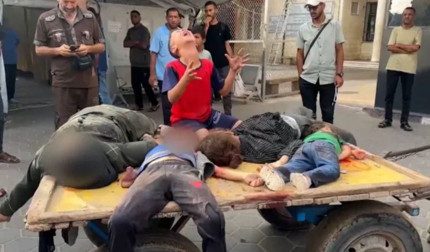 Terörist İsrail bu kez de mama kuyruğuna saldırdı!
