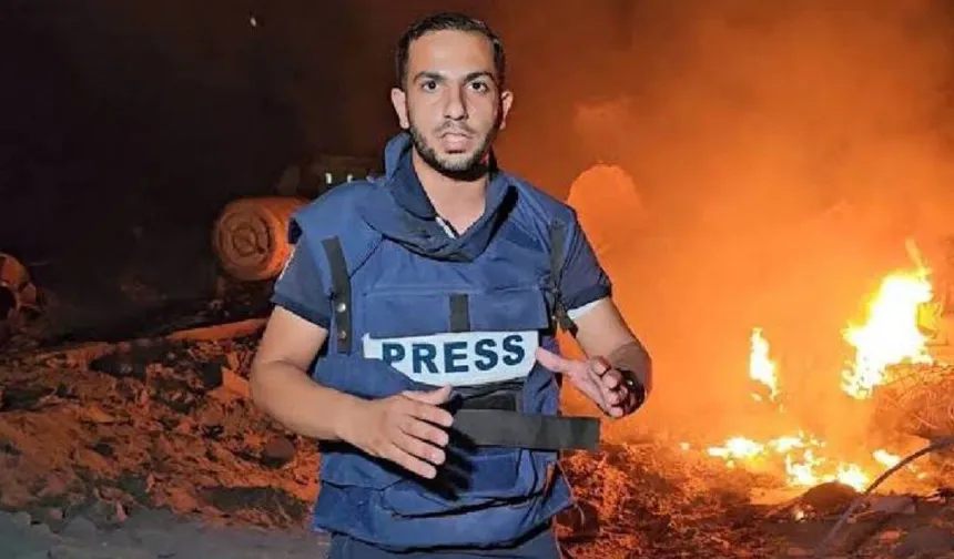 Terörist İsrail, Gazze’de El Cezire muhabiri Enes el-Şerif’i şehit etti