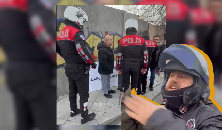 Küçükçekmece'de İslâm düşmanı yobazlara tepki